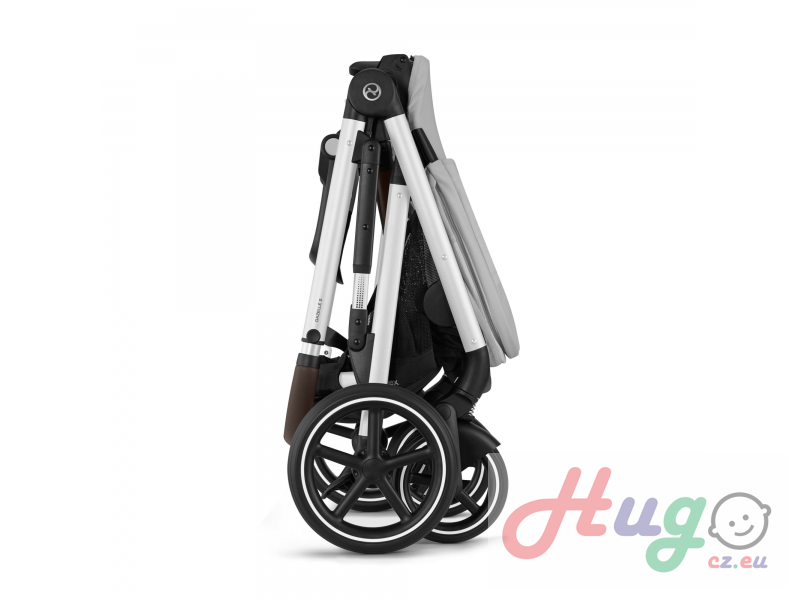 CYBEX Gazelle S SILVER,Lava Grey/Mid Grey 2025