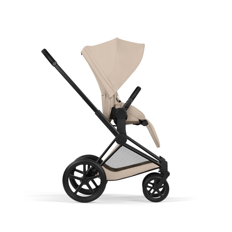 CYBEX Priam Comfort Set, Cozy Beige (Matt Black Frame)