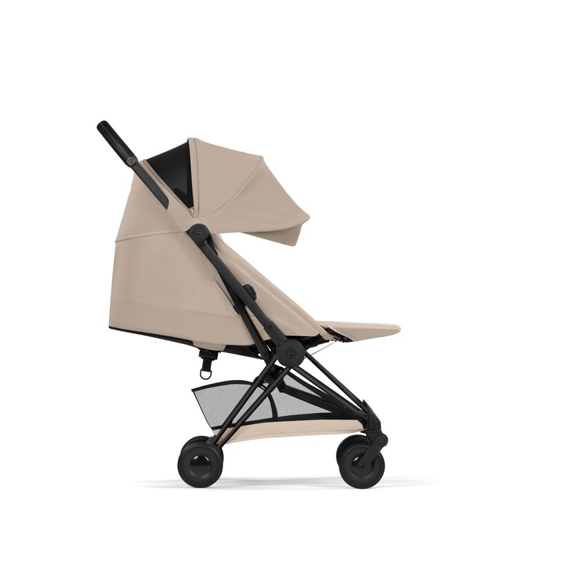 CYBEX Coya 2026, Cozy Beige Matt Black Frame