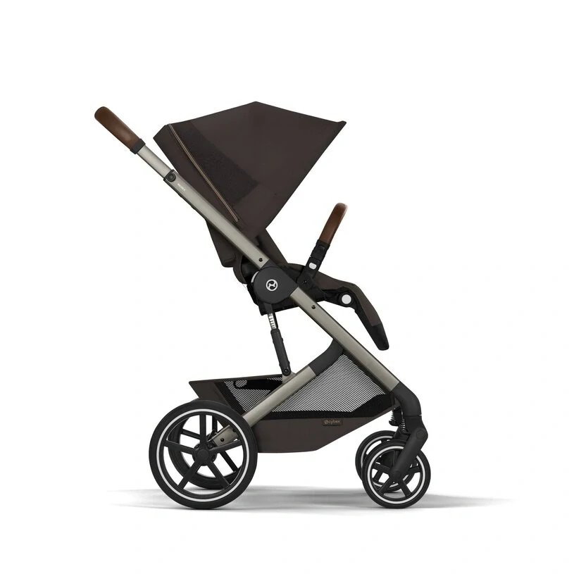 CYBEX NEW Balios S Lux se skládací korbičkou Fold Cot, Chocolate Brown