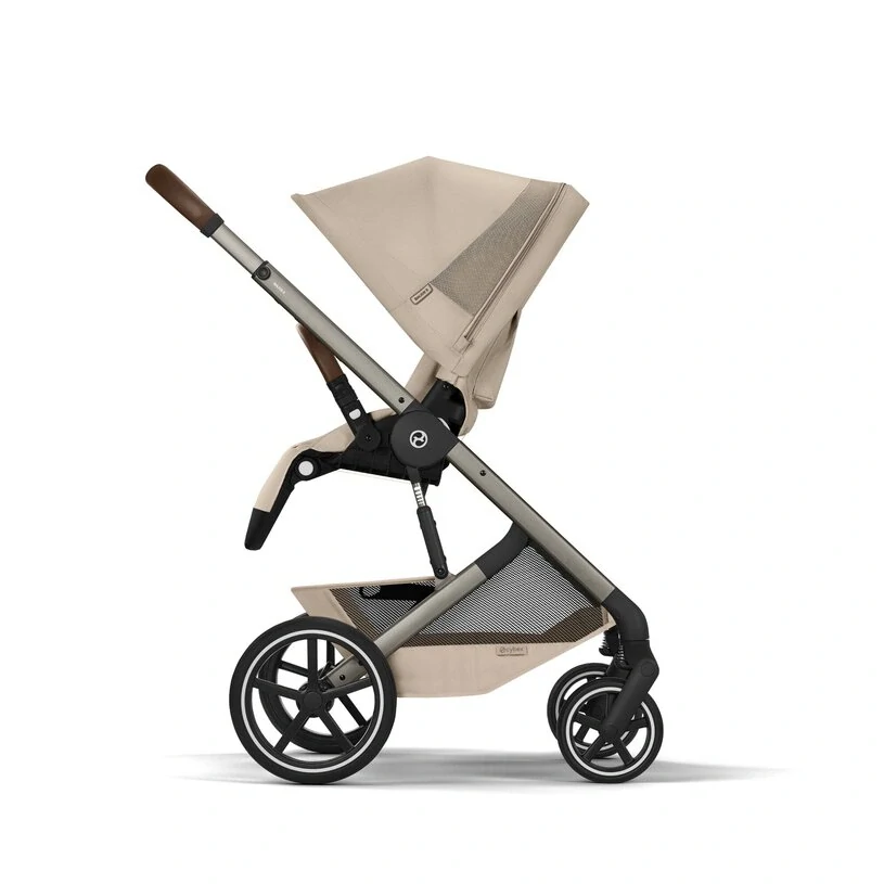 CYBEX NEW Balios S Lux s korbou Balios Cot S Lux, Almond Beige