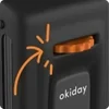 OKIDAY Podnožka pro dítě k autosedačce, Béžová