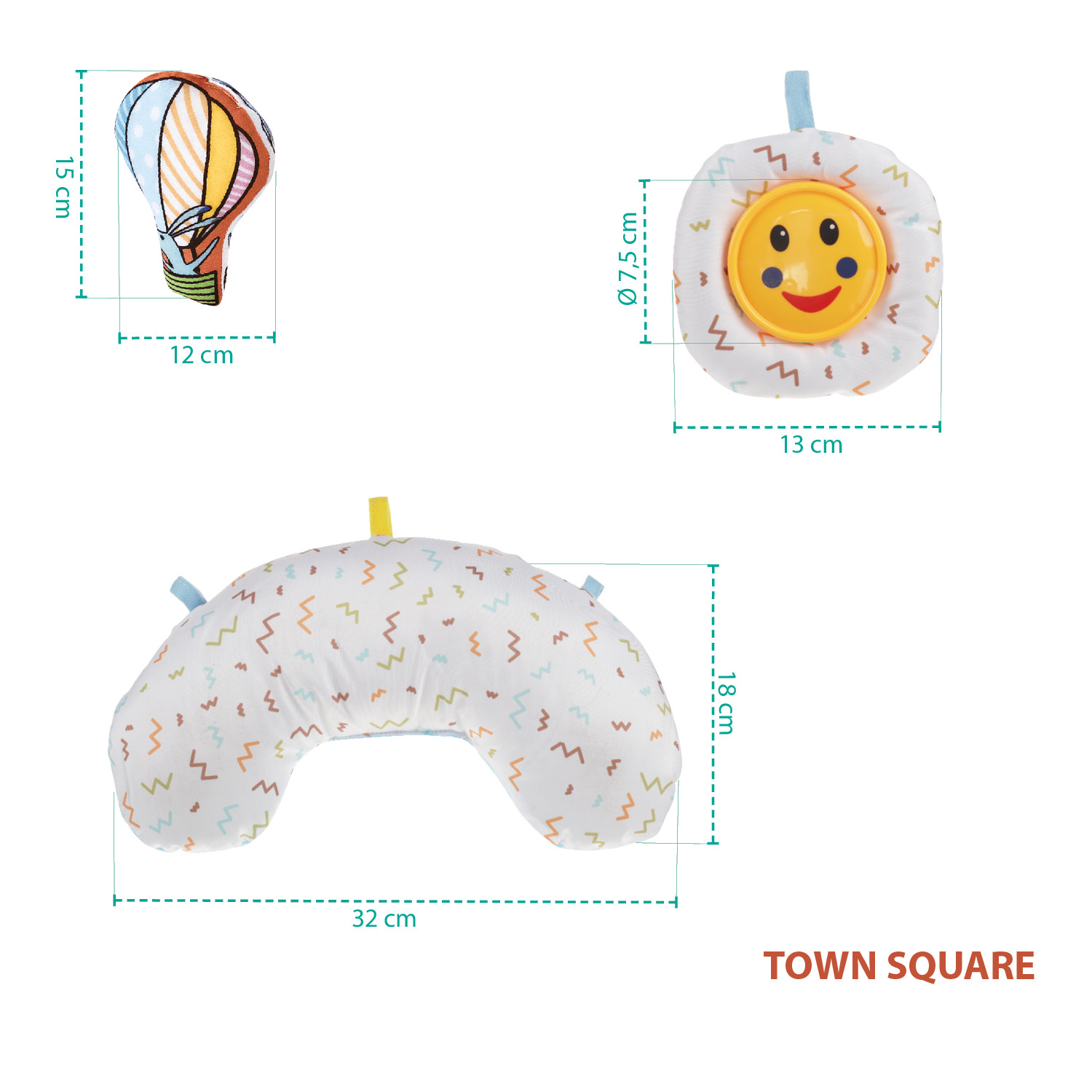 Hrací deka aktivity, Town Square