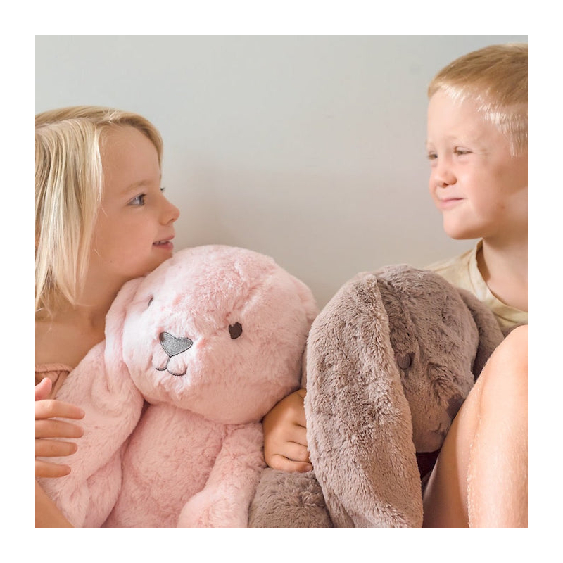 OB Designs Plyšový králíček 60 cm, Light Pink