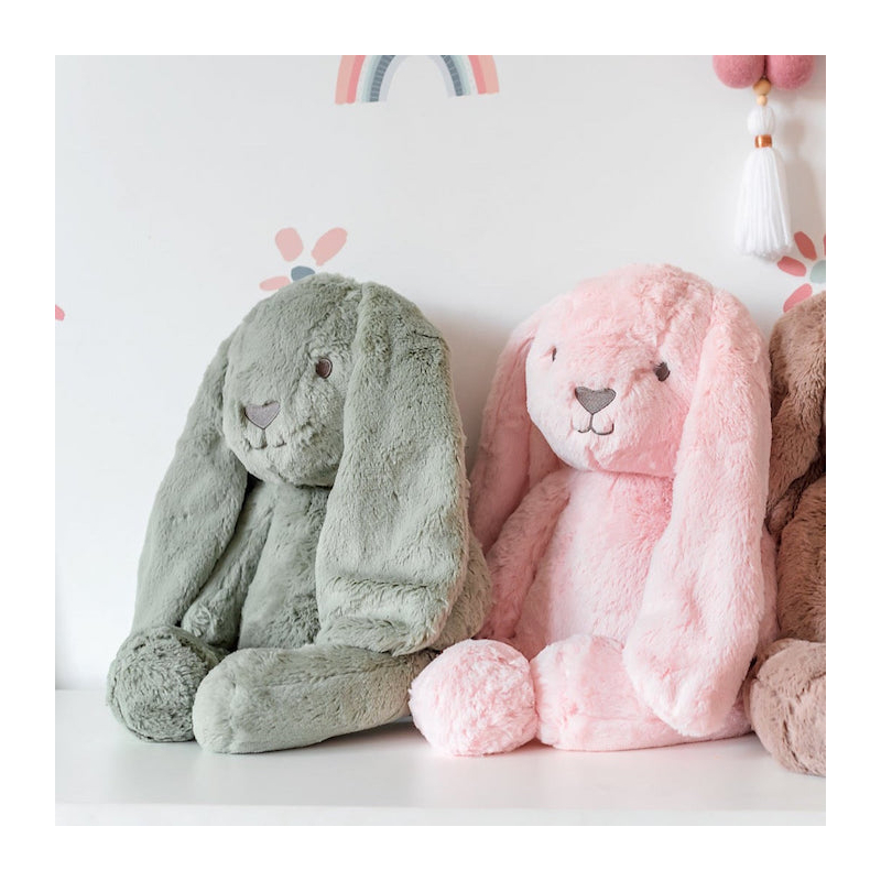 OB Designs Plyšový králíček 60 cm, Light Pink