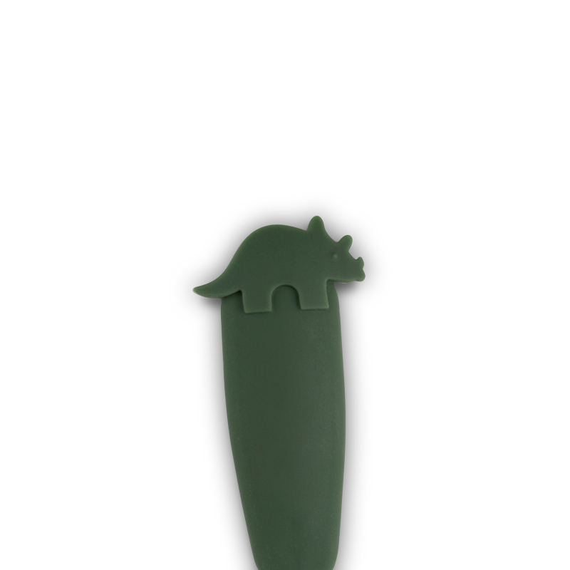 Citron Dětský příbor 3ks, nerez / silikon - Dino