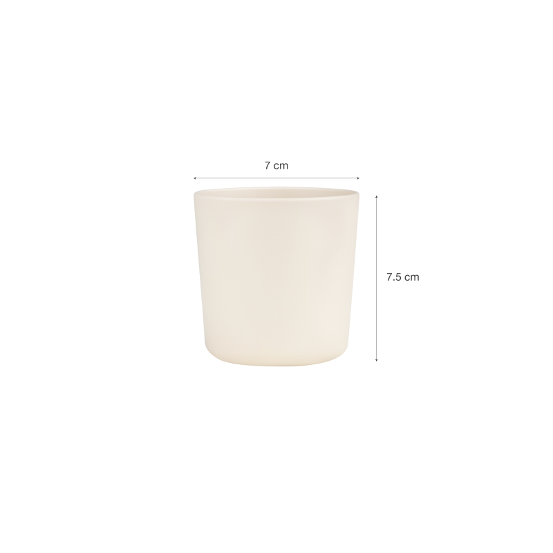 Citron Sada hrnečků z bio materiálu, 4ks - zelená / krémová
