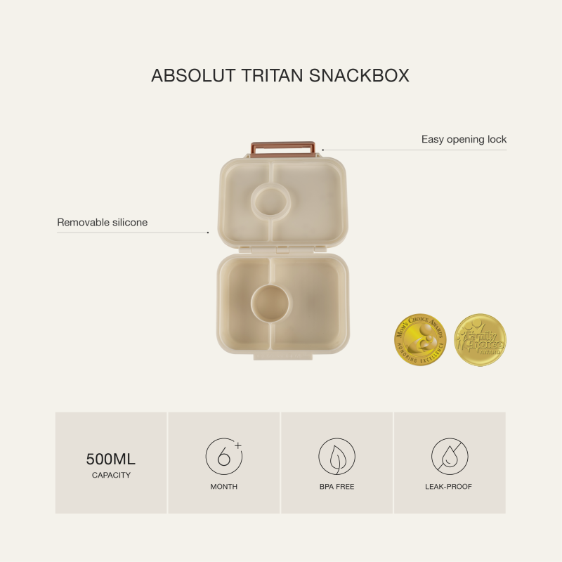 Citron Svačinový box Mini Tritan - Dino
