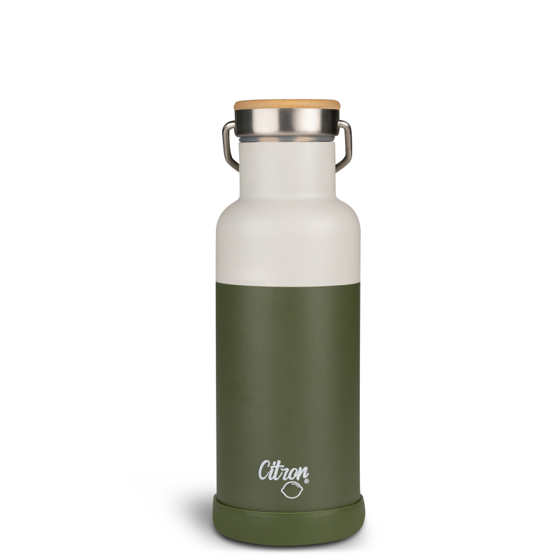 Citron Nerezová lahev na vodu 500 ml - Green