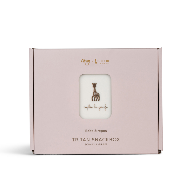 Citron Svačinový box Tritan - Sophie La Girafe