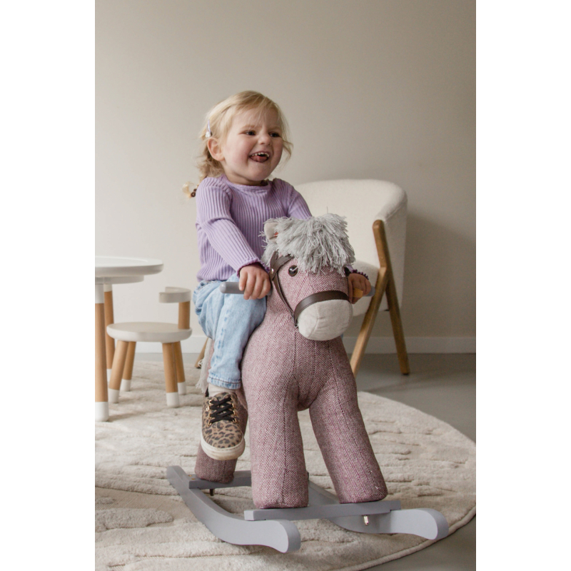 TRYCO Houpací kůň Milo Pink, 18m+