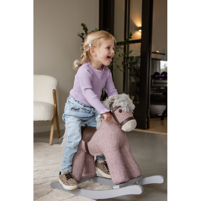 TRYCO Houpací kůň Milo Pink, 18m+