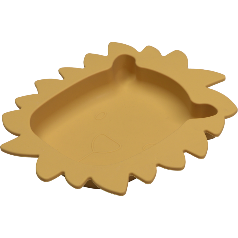 TRYCO Silikonový talířek Lion, Honey Gold