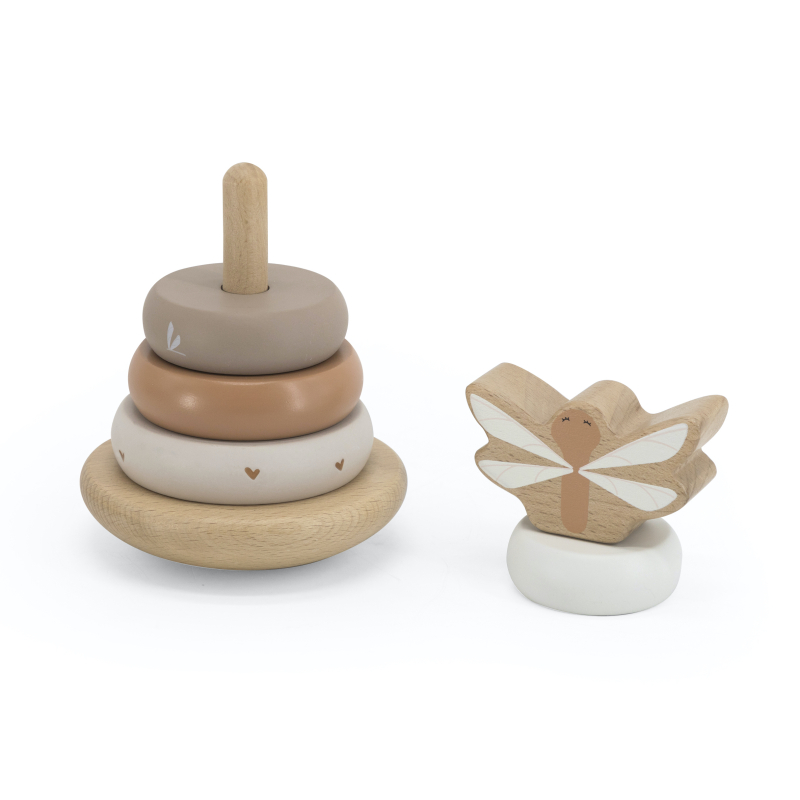 Label Label Balanční stohovací kroužky, Nougat