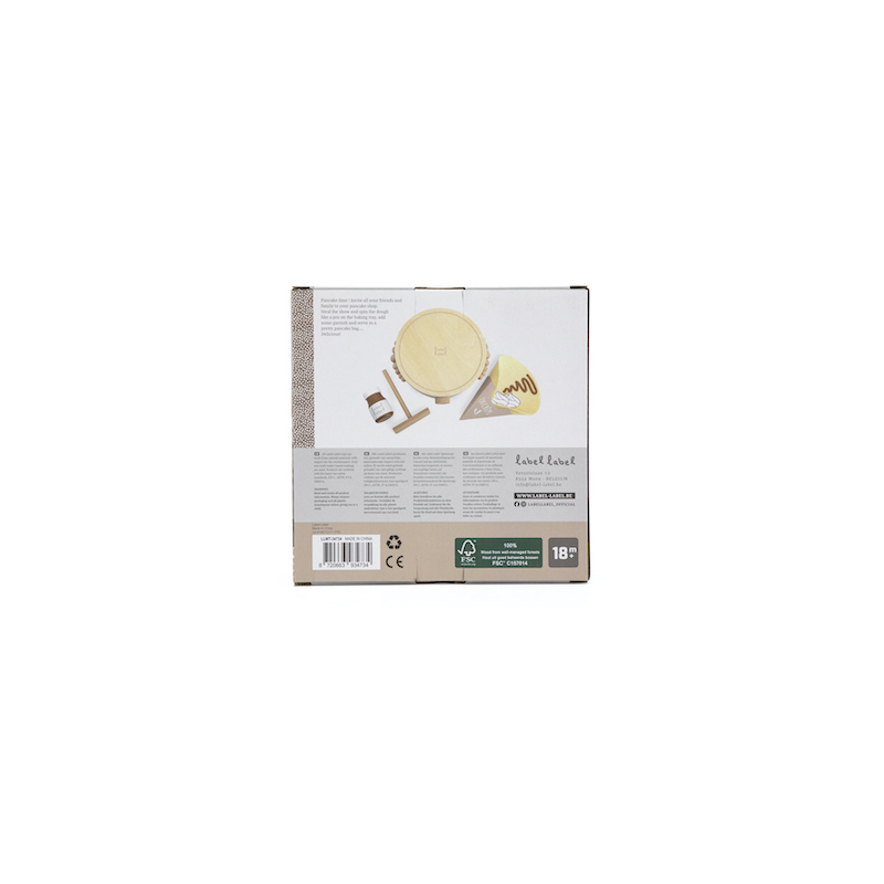 Label Label Sada na palačinky, Nougat