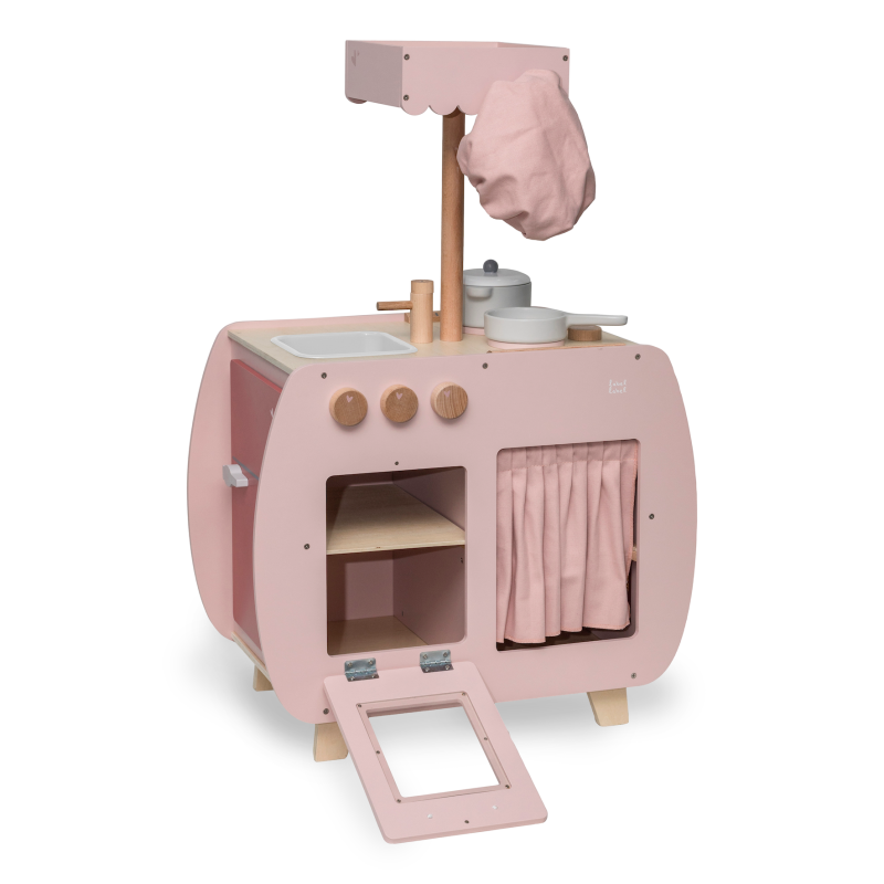 Label Label Kuchyňka Bistro, růžová
