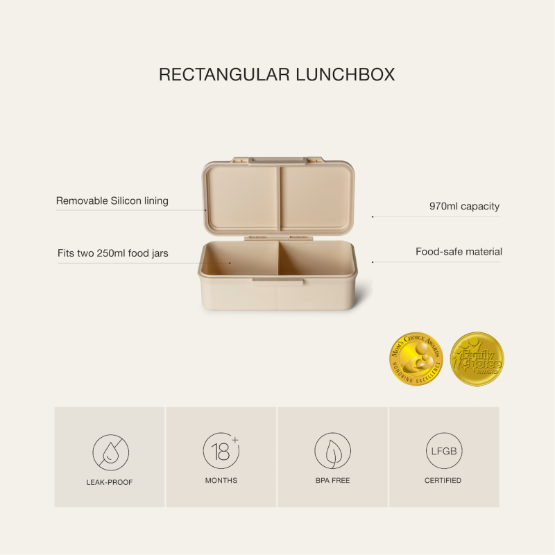 Citron Obdélníkový obědový box - Ballerina