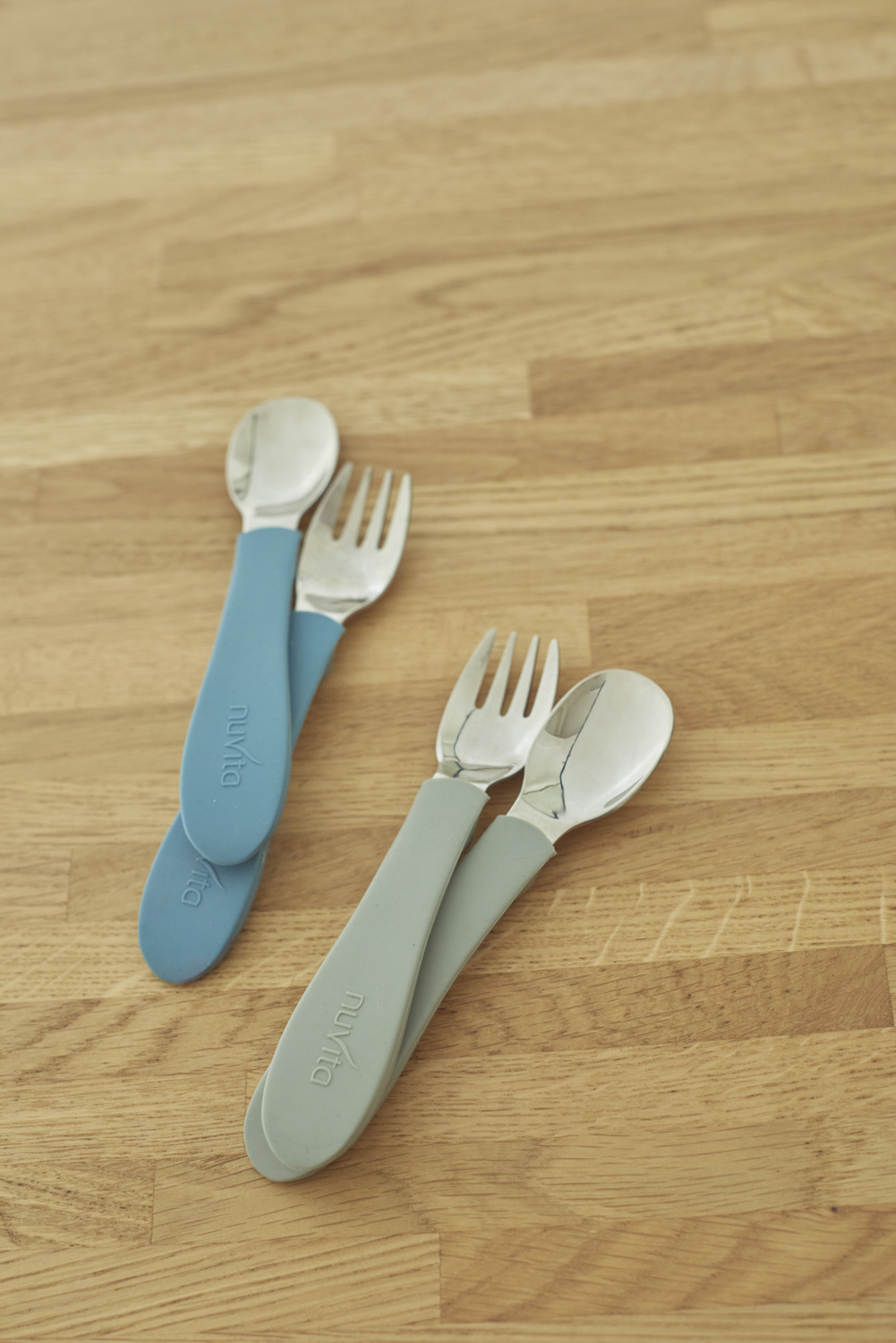 Set lžička a vidlička, Sage Green