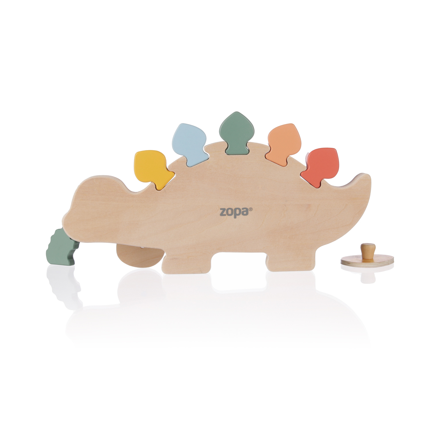 Dřevěná puzzle dinoasurus, Wood