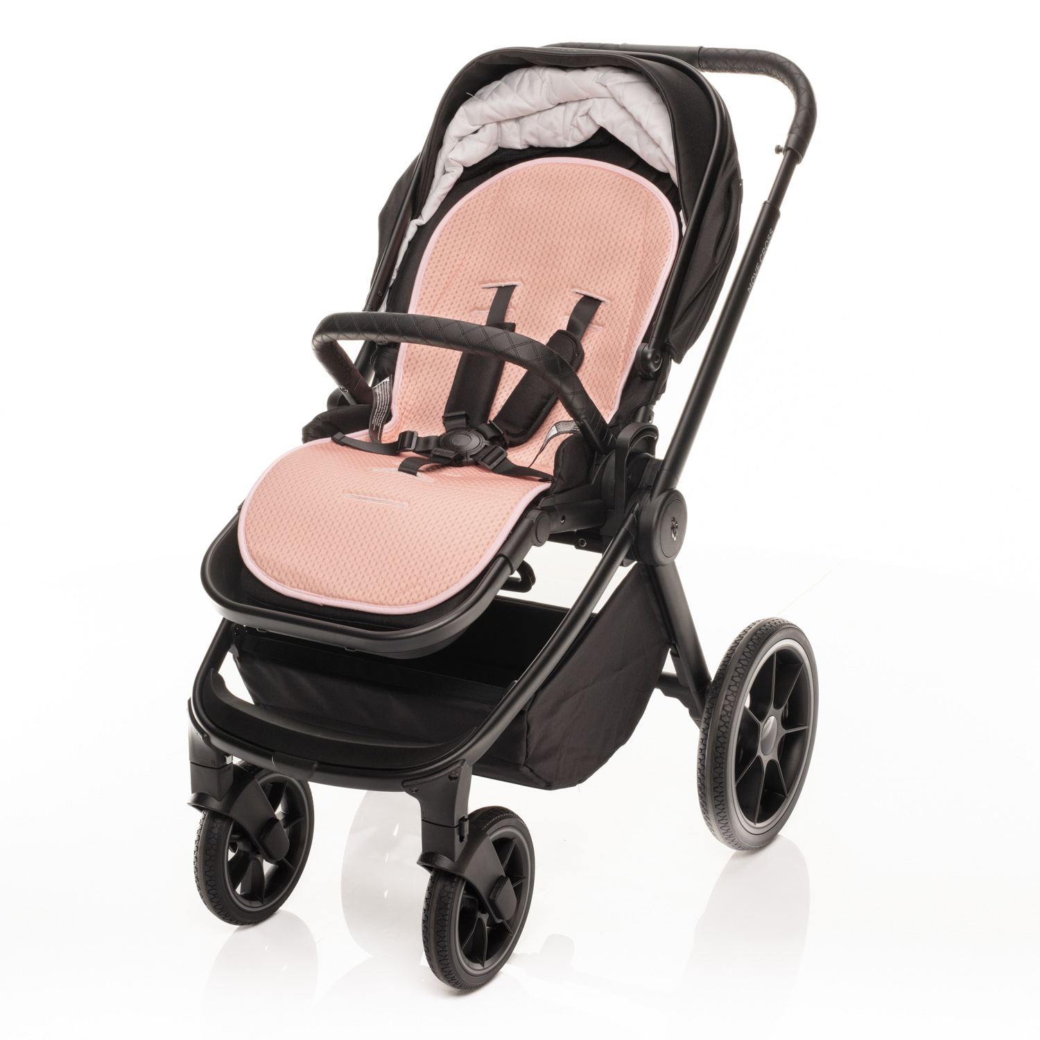Vložka do kočárku prodyšná Breeze, Jungle Pink