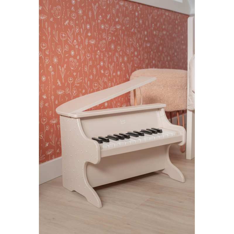 Label Label Dřevěné piano - Nougat