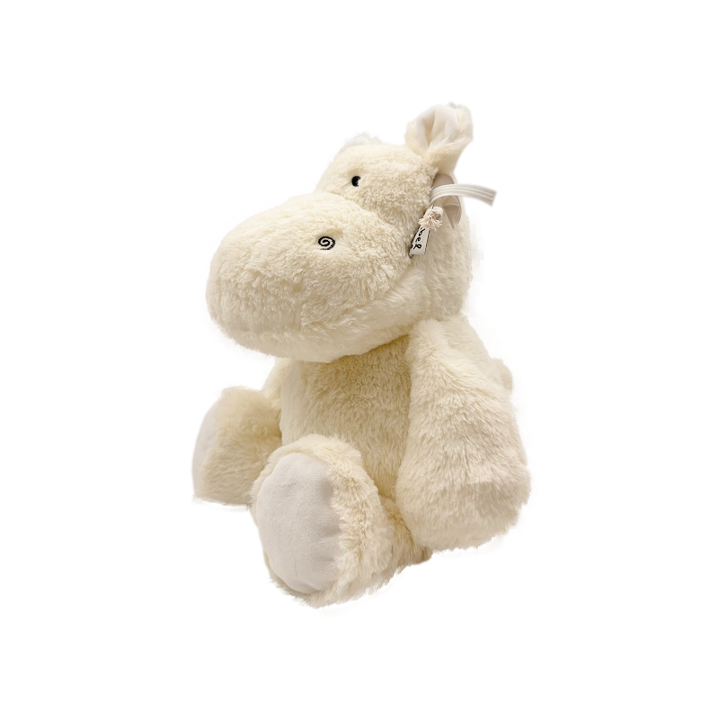Label Label Plyšák hroch Harvey M - Ivory