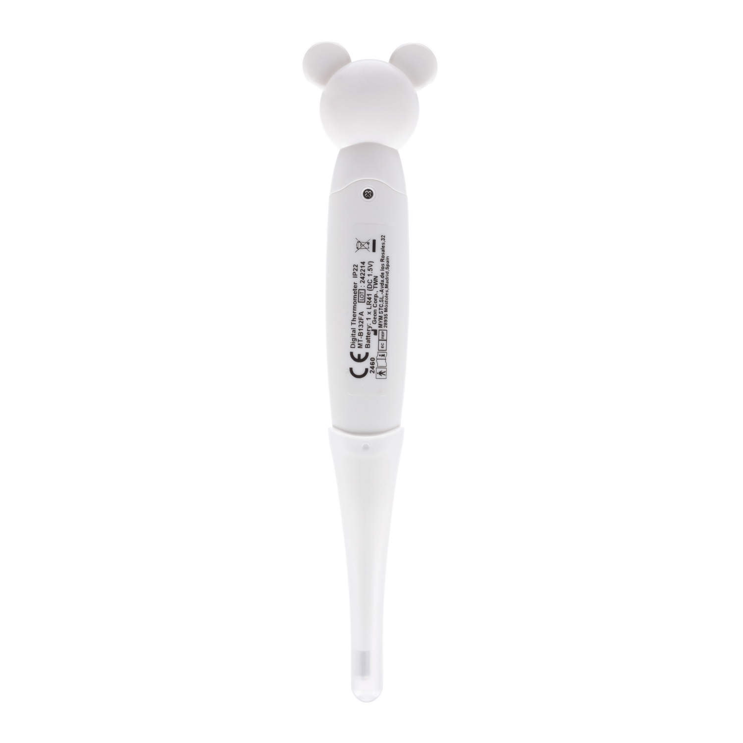 Digitální teploměr s ohebnou špičkou, Panda