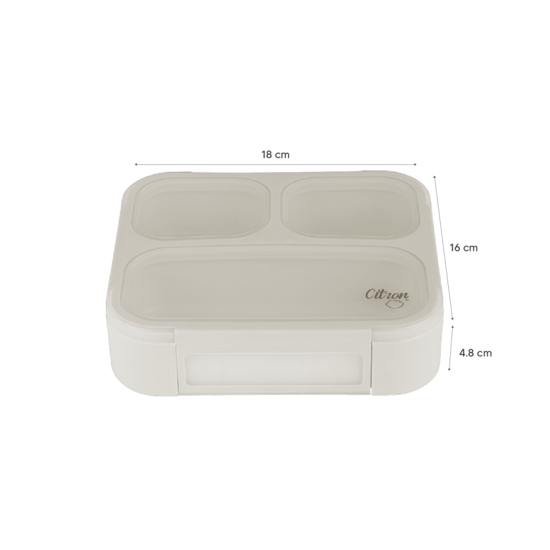 Citron Obědový box Petit Bento - Beige