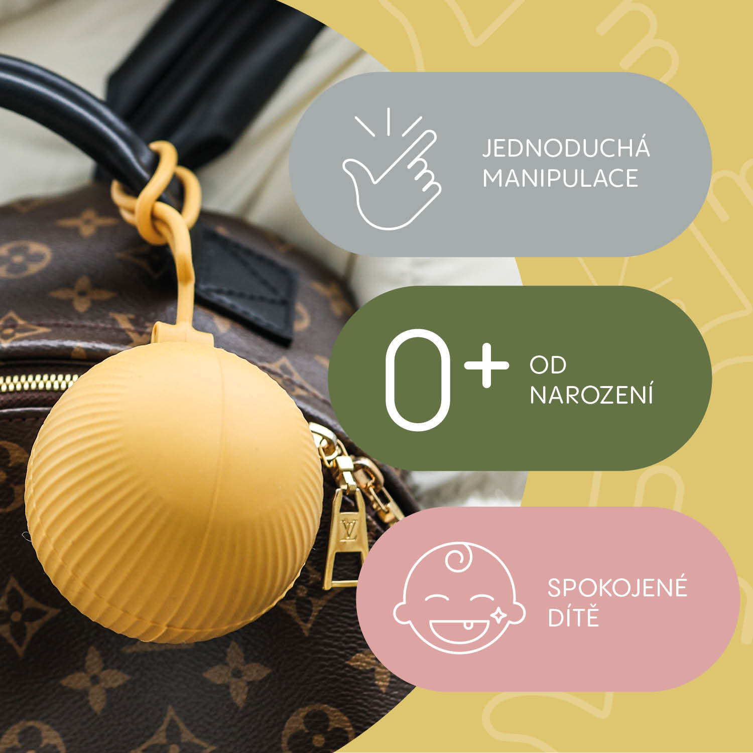 Silikonové pouzdro na dudlík uzavíratelné, Forest green