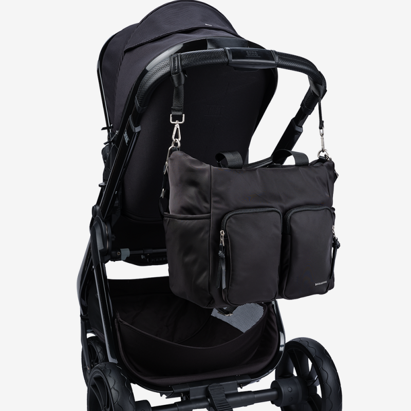 BabaBing Soft shell taška na přebalování, Black - NOVINKA