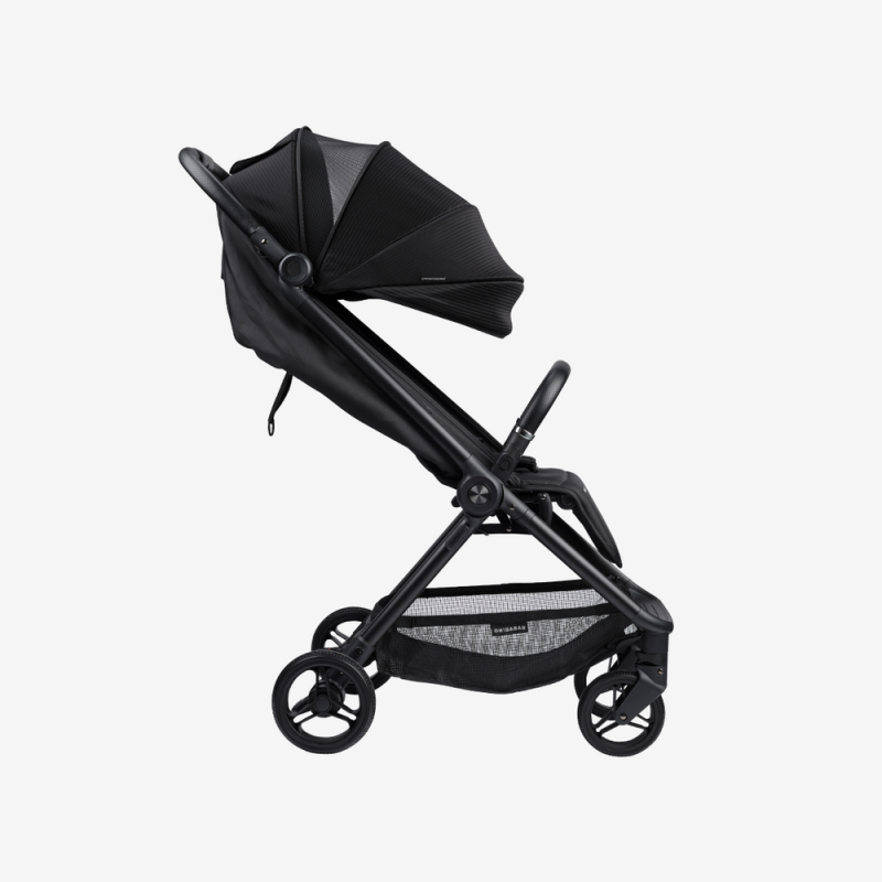 BabaBing Auto Fold kočárek, Black - NOVINKA