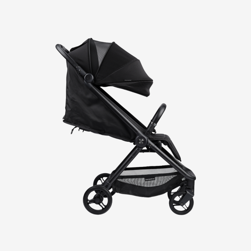 BabaBing Auto Fold kočárek, Black - NOVINKA