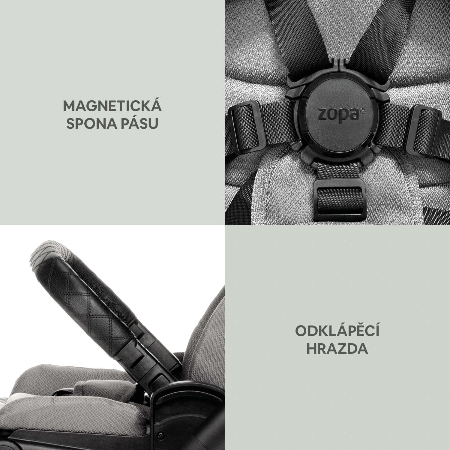 Set kočárek Move Cross 3 + hluboká korba Move XL 3 + autosedačka, Boss Grey