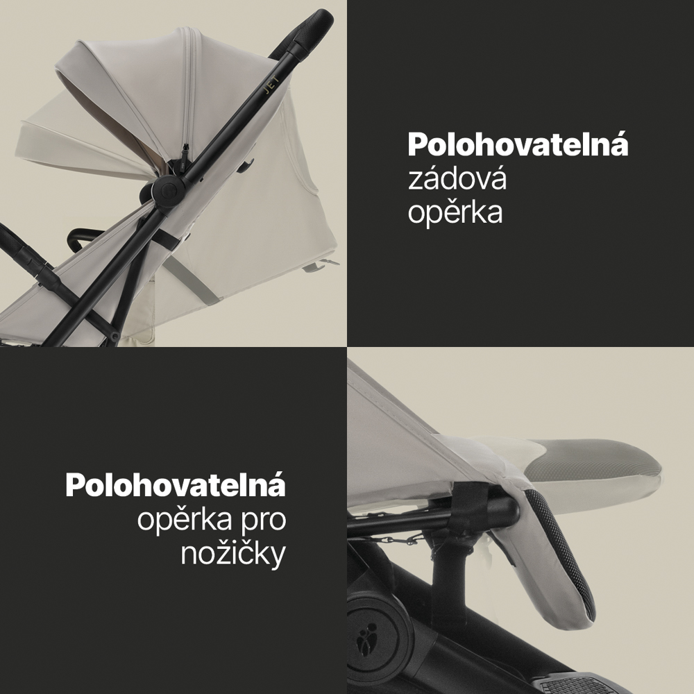 Sportovní kočárek Jet, Rocky Green
