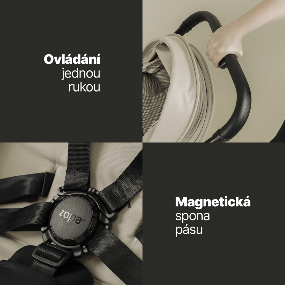 Sportovní kočárek Jet, Toffee Brown