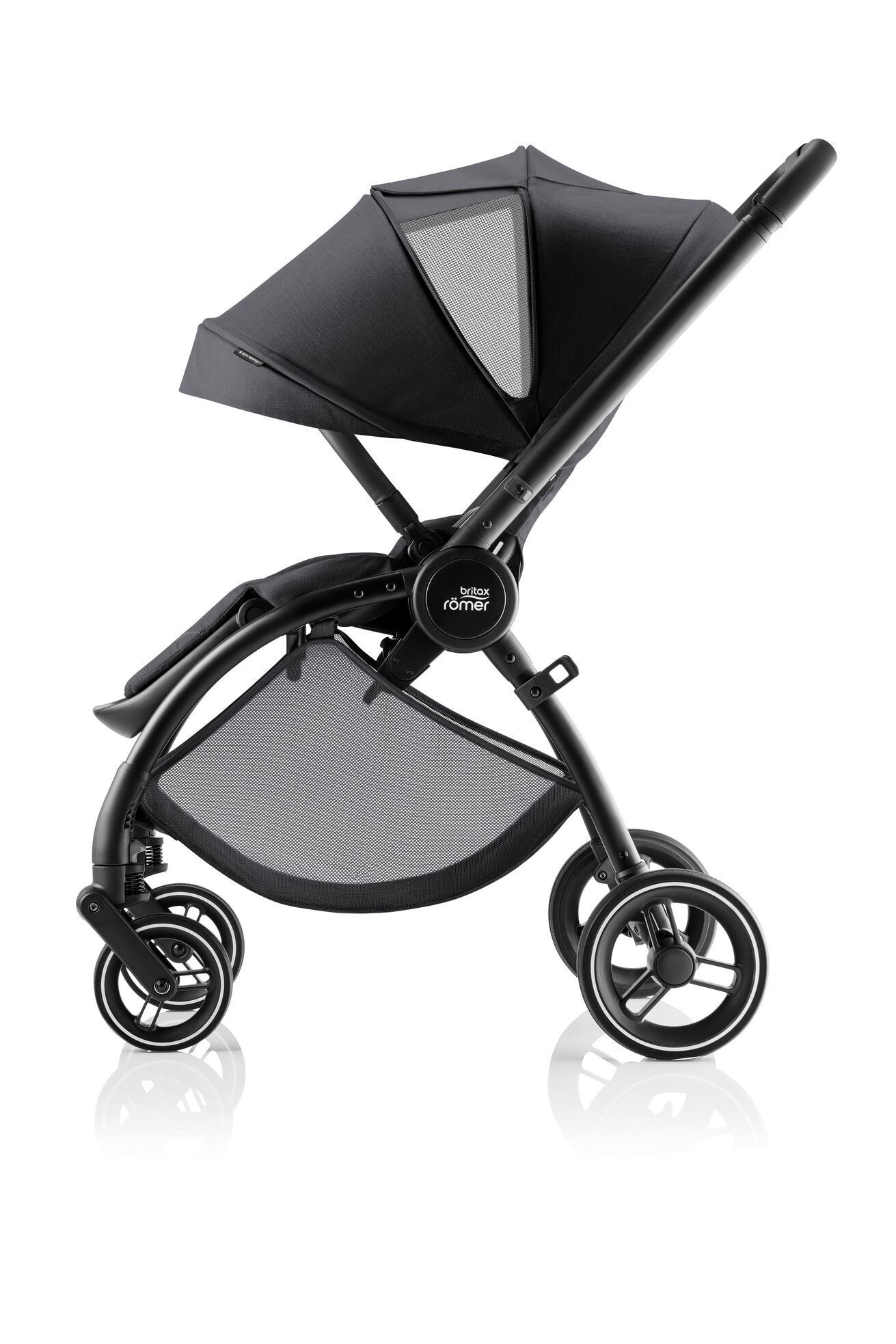 Set kočárek Rio + hluboká korba Style, Carbon Black