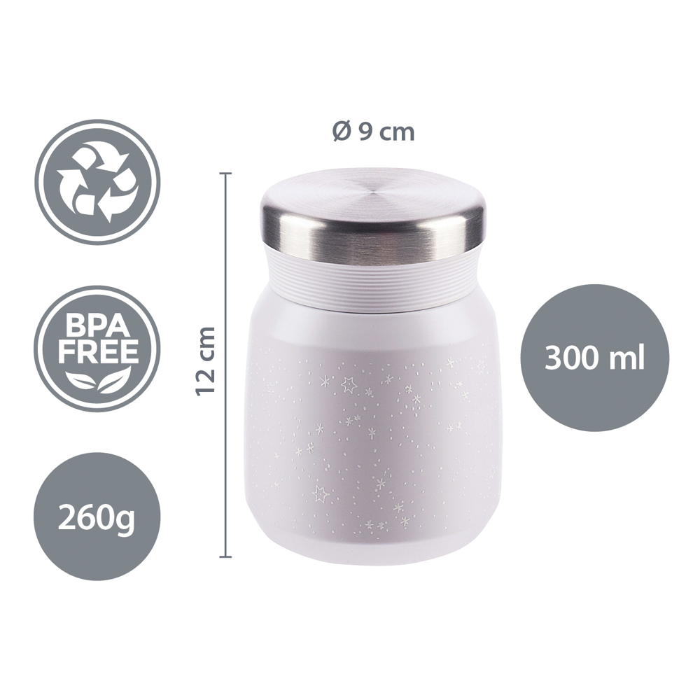 Termoska na jídlo 300 ml, Cookie beige