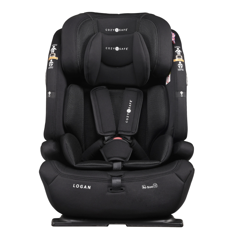 Cozy N Safe LOGAN i-Size autosedačka 76-150 bez isofixu, Onyx 2025