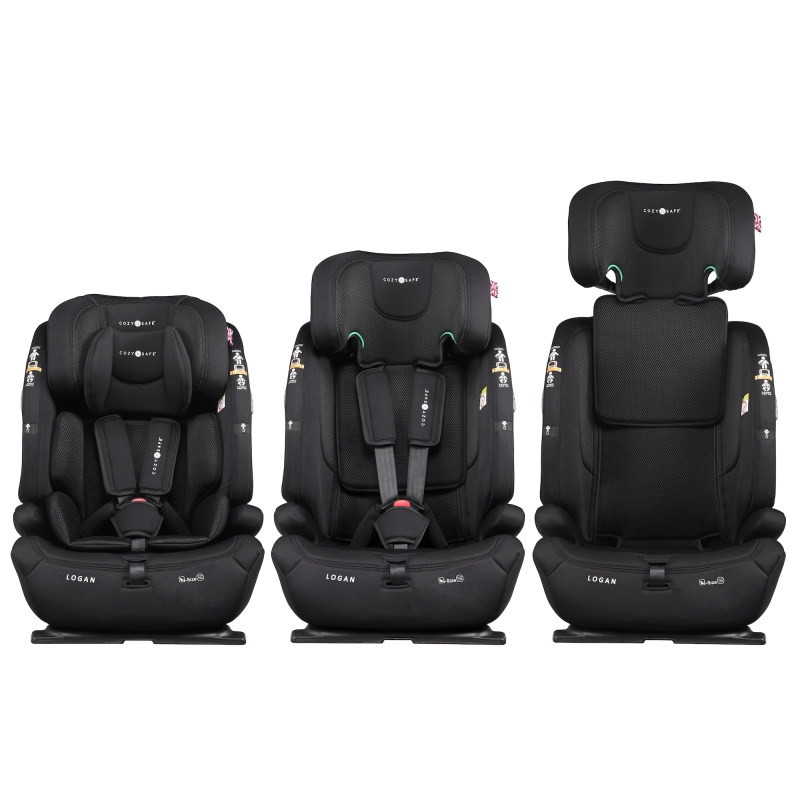 Cozy N Safe LOGAN i-Size autosedačka 76-150 bez isofixu, Onyx 2025