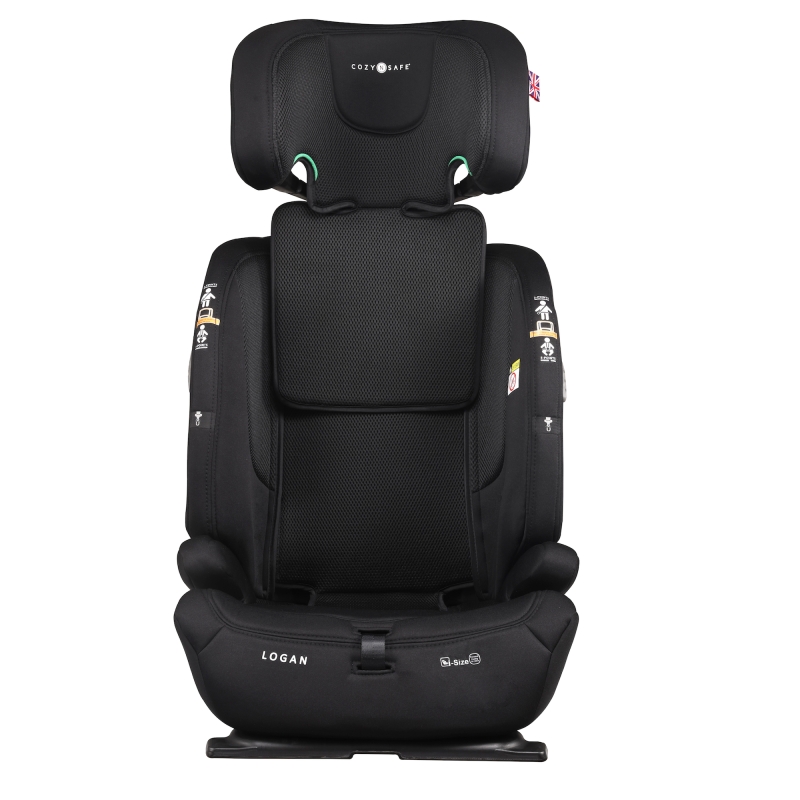 Cozy N Safe LOGAN i-Size autosedačka 76-150 bez isofixu, Onyx 2025