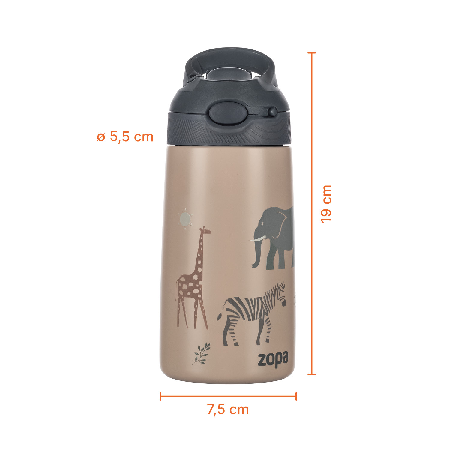 Termoska na pití sport 400 ml, Mountains