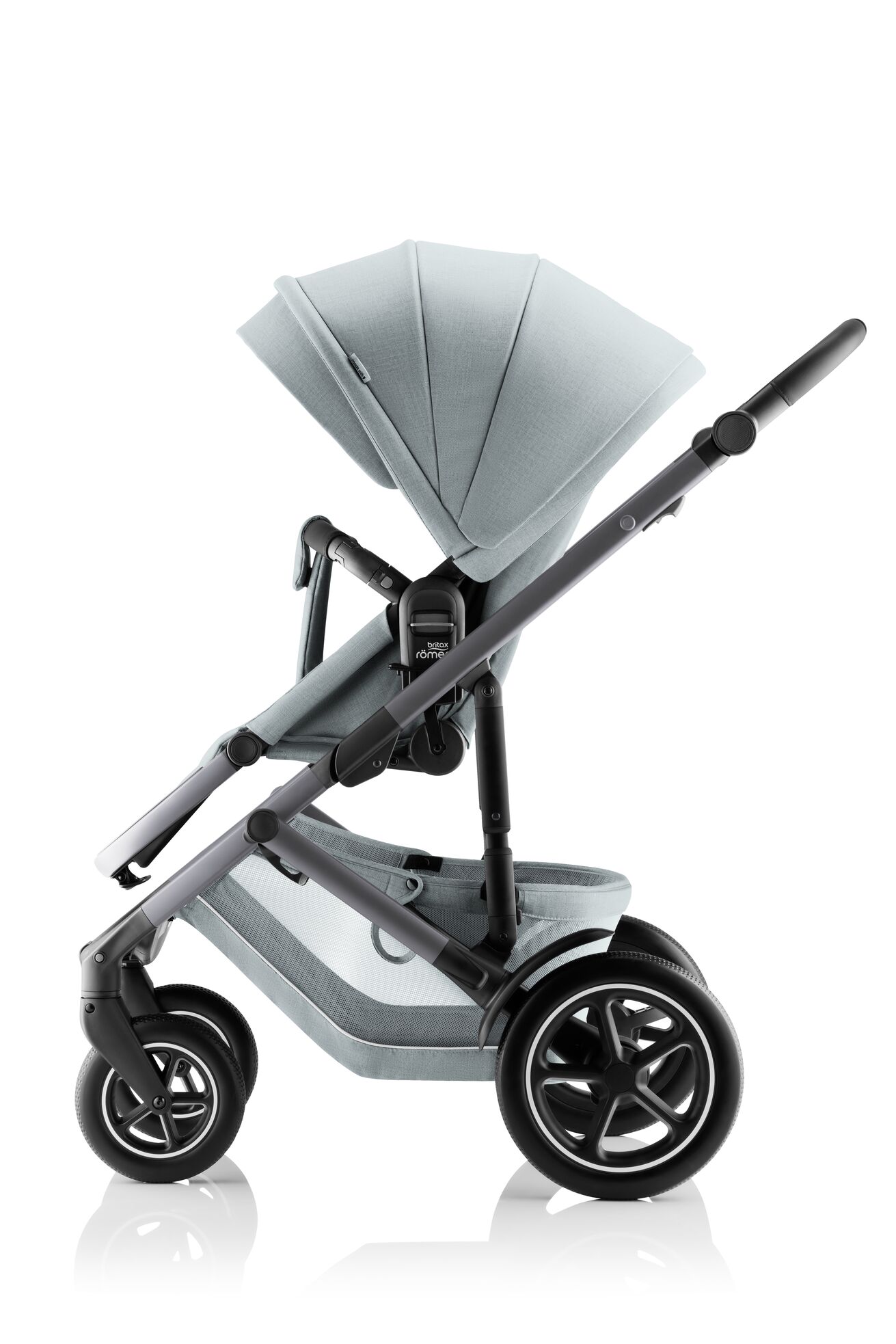 Set kočárek Smile 5Z + hluboká korba + autosedačka Baby-Safe PRO + Vario Base 5Z Style, Harbor Blue