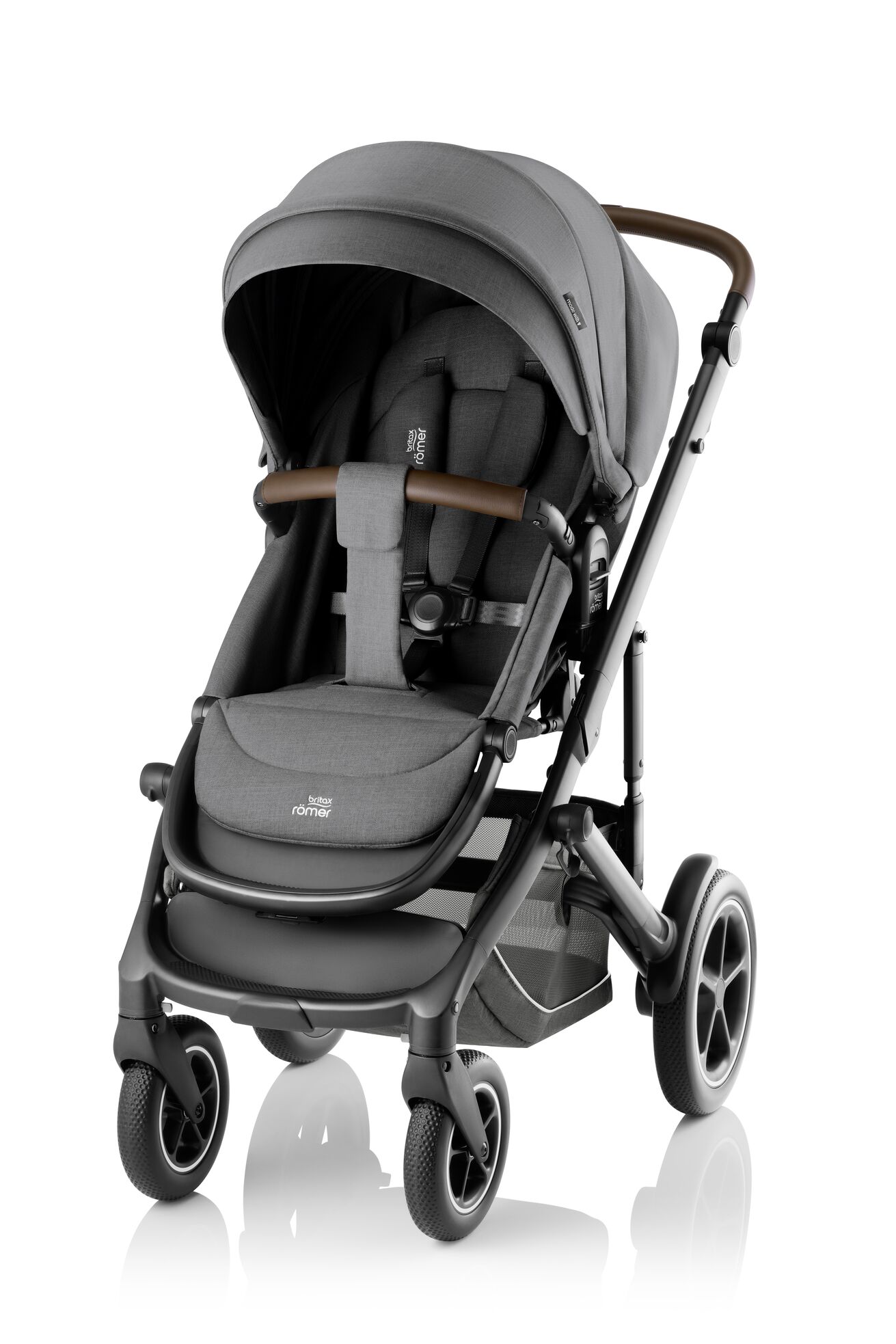 Set kočárek Smile 5Z + hluboká korba + autosedačka Baby-Safe PRO + Vario Base 5Z Style, Mineral Grey