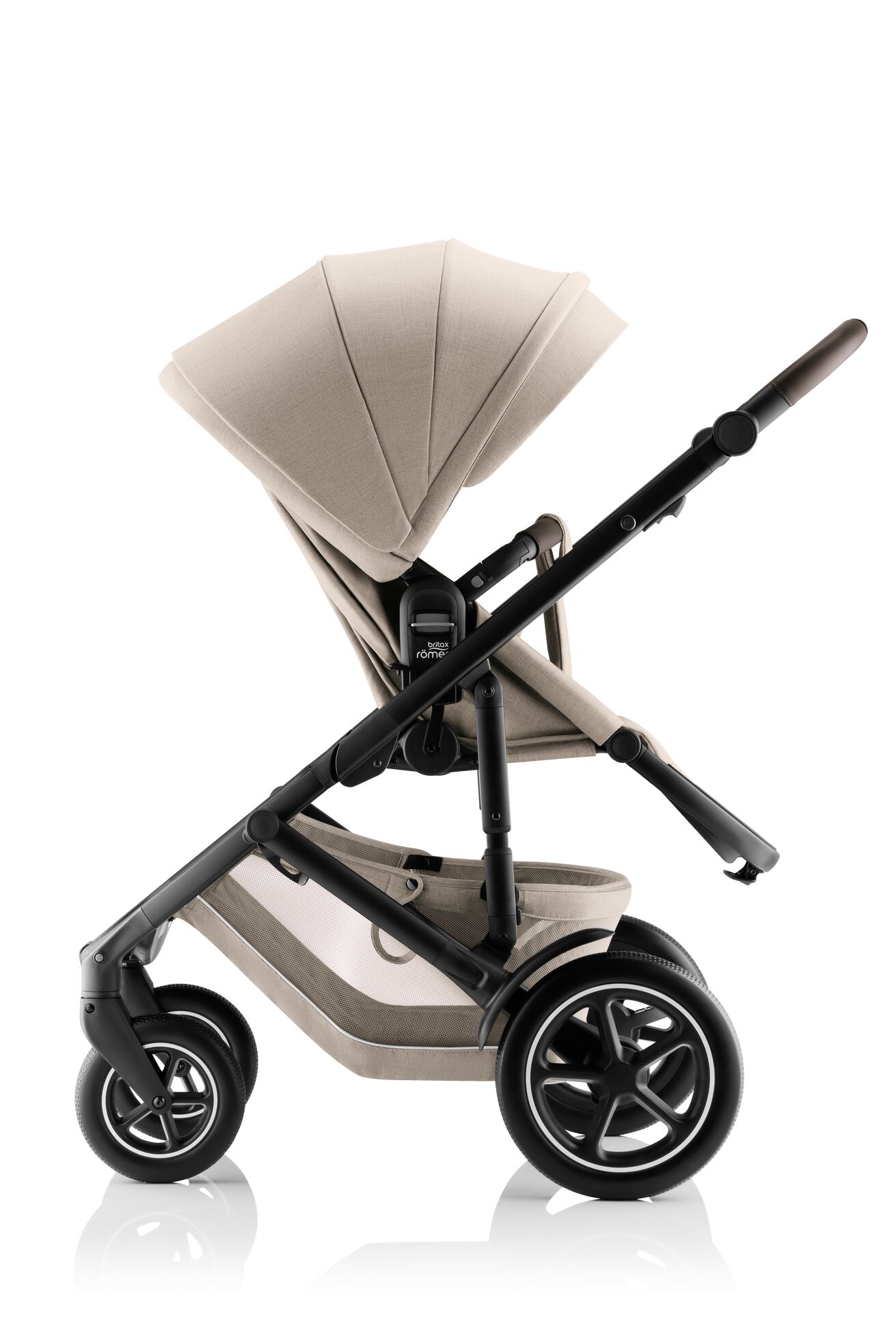 Set kočárek Smile 5Z + hluboká korba + autosedačka Baby-Safe PRO + Vario Base 5Z Style, Teak