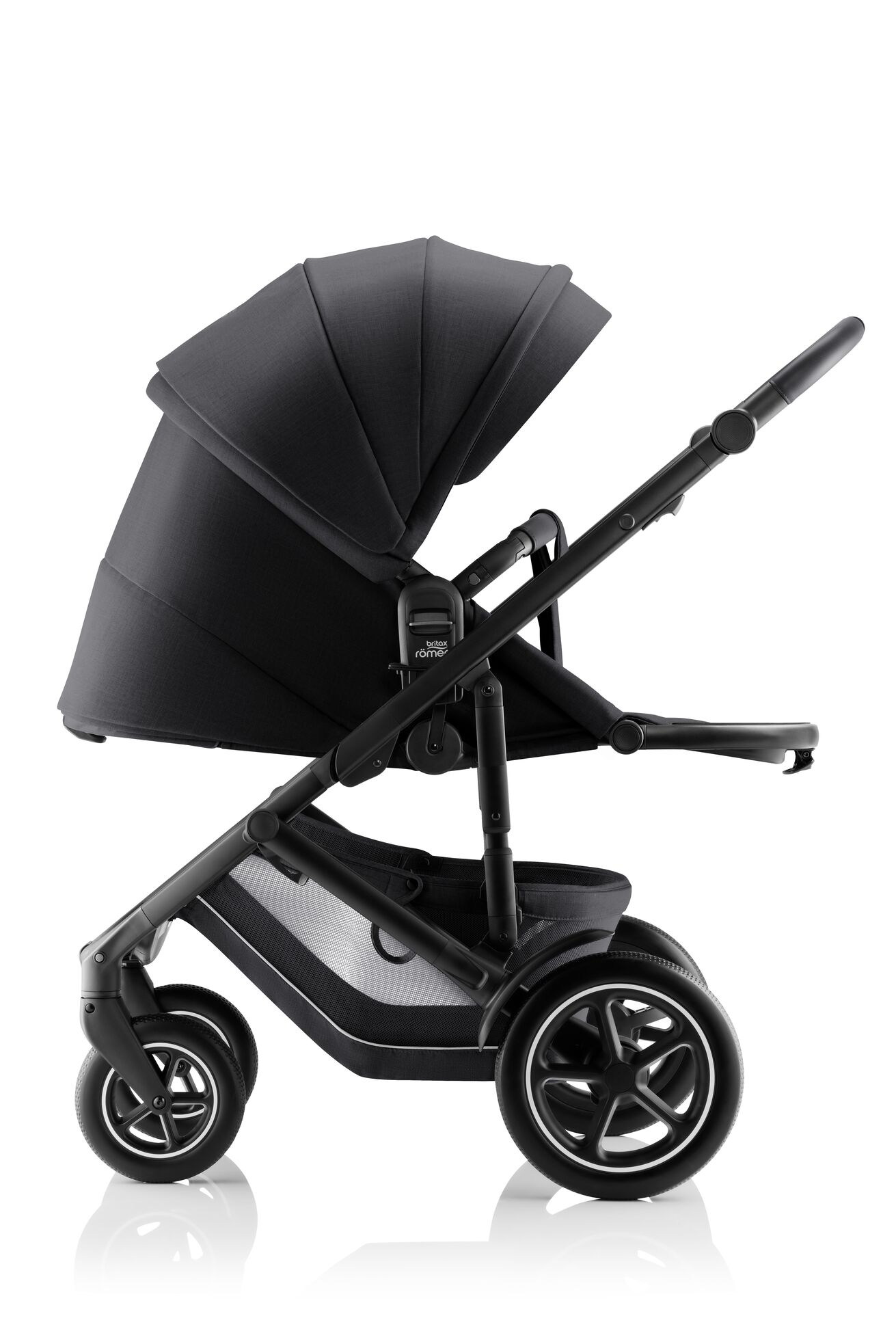Set kočárek Smile 5Z + hluboká korba + autosedačka Baby-Safe PRO Style, Carbon Black