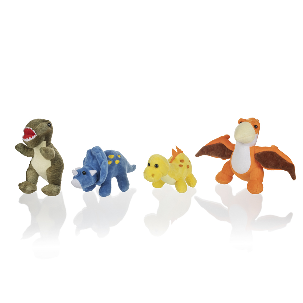 Plyšový set hraček, Dino