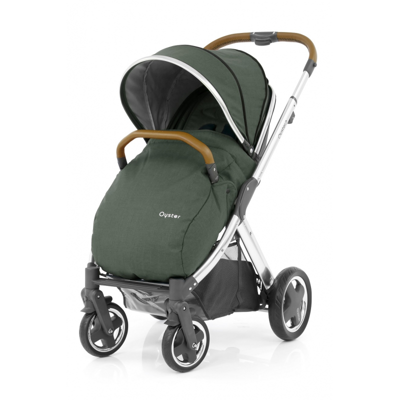 BabyStyle Oyster 2 kočárek Mirror Tan/Olive Green 2019