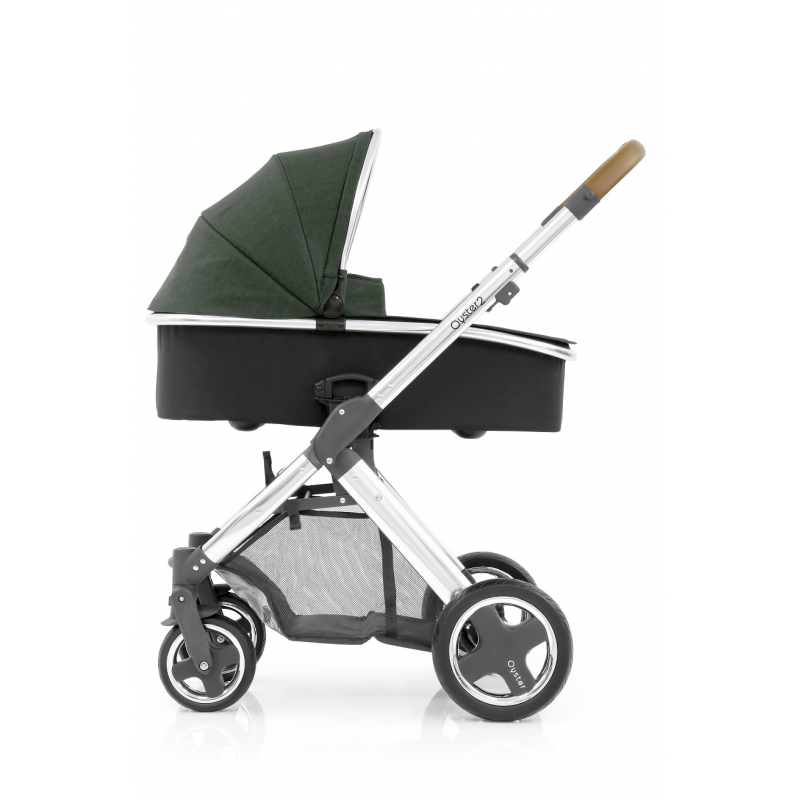 BabyStyle Oyster 2 kočárek Mirror Tan/Olive Green 2019