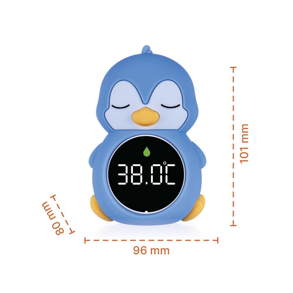 Silikonový digitální teploměr 3v1, Penguin