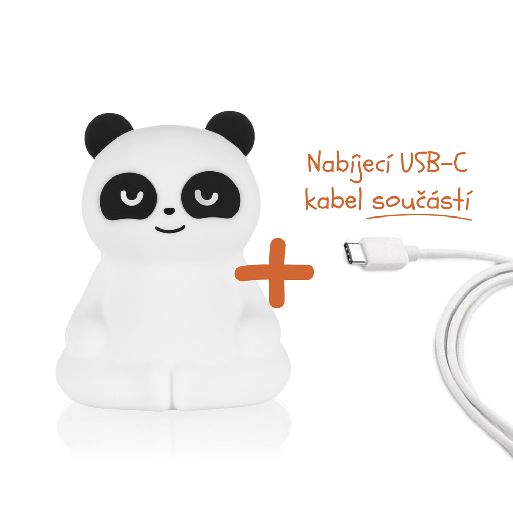 Silikonová LED noční lampička vel. M, Koala